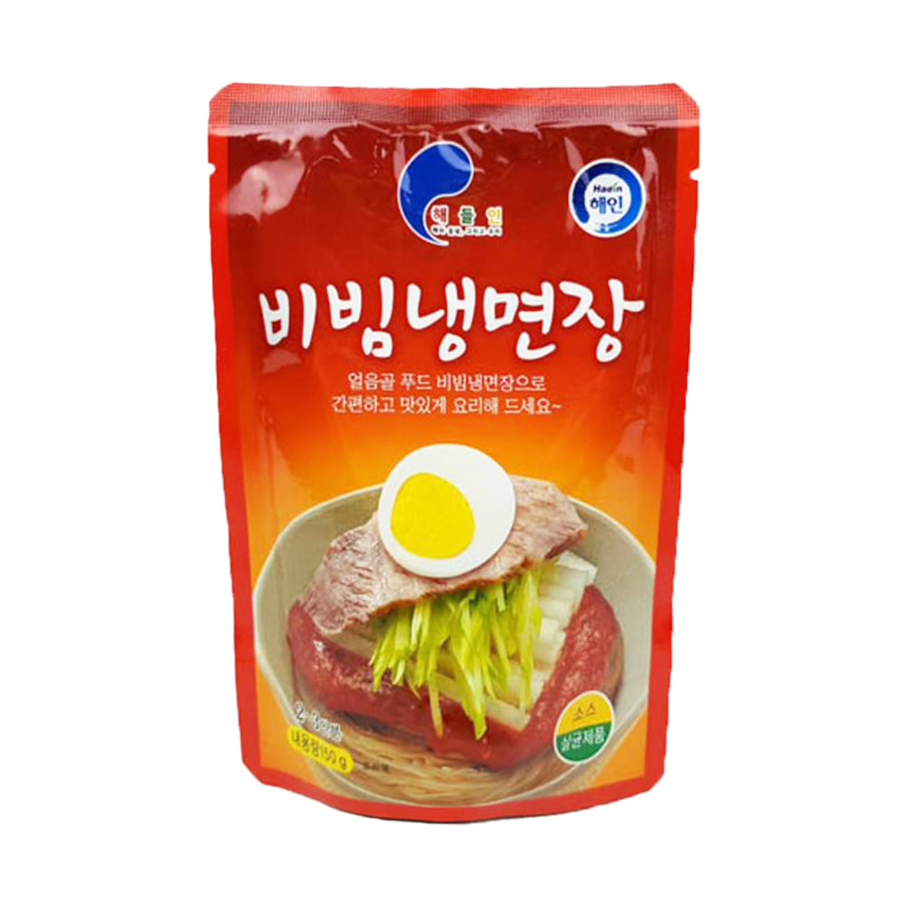 [얼음골] 해인 비빔냉면장 150g (2-3인분) / 양념장