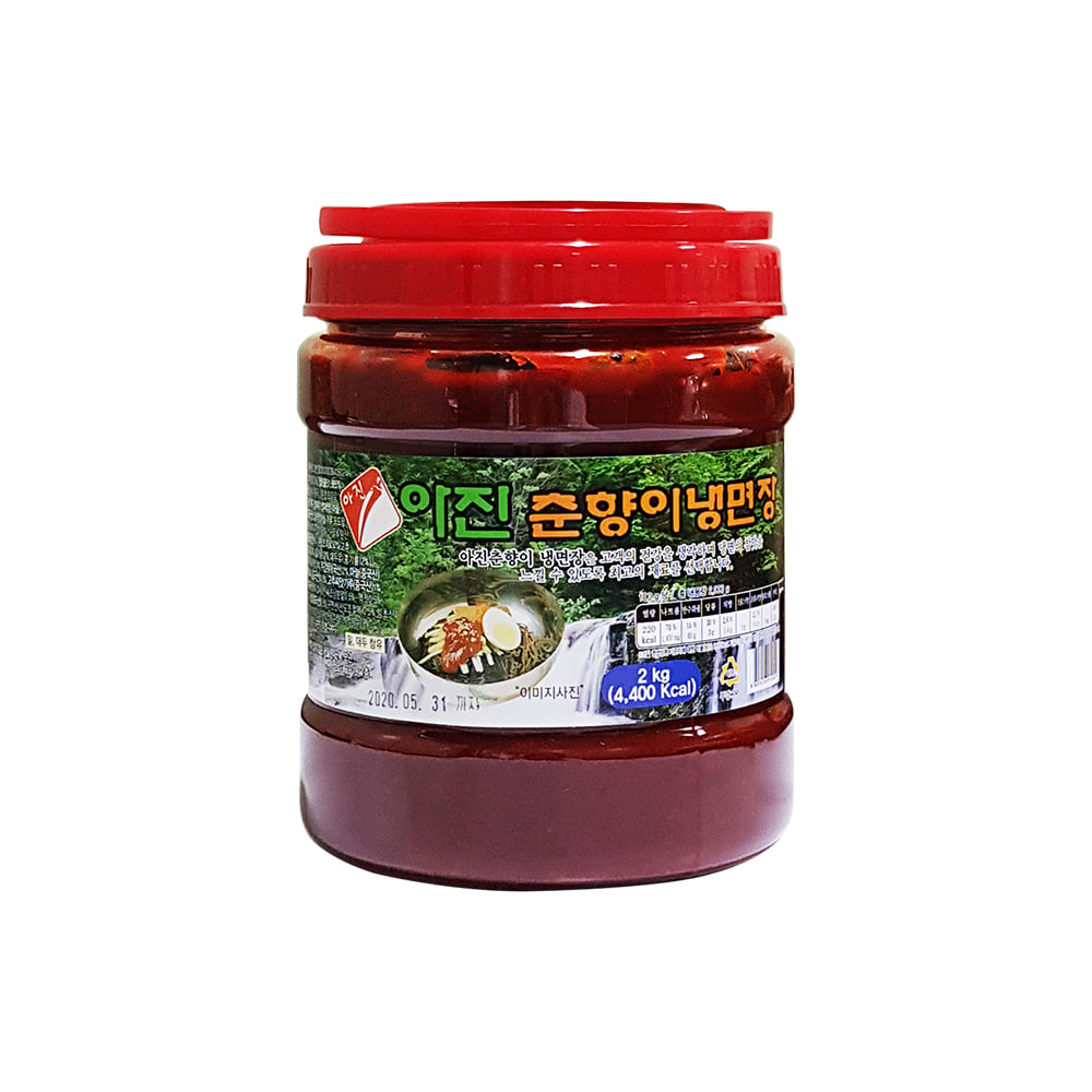 [아진식품] 춘향이 냉면장 2kg / 양념장 소스 쫄면장 비빔장