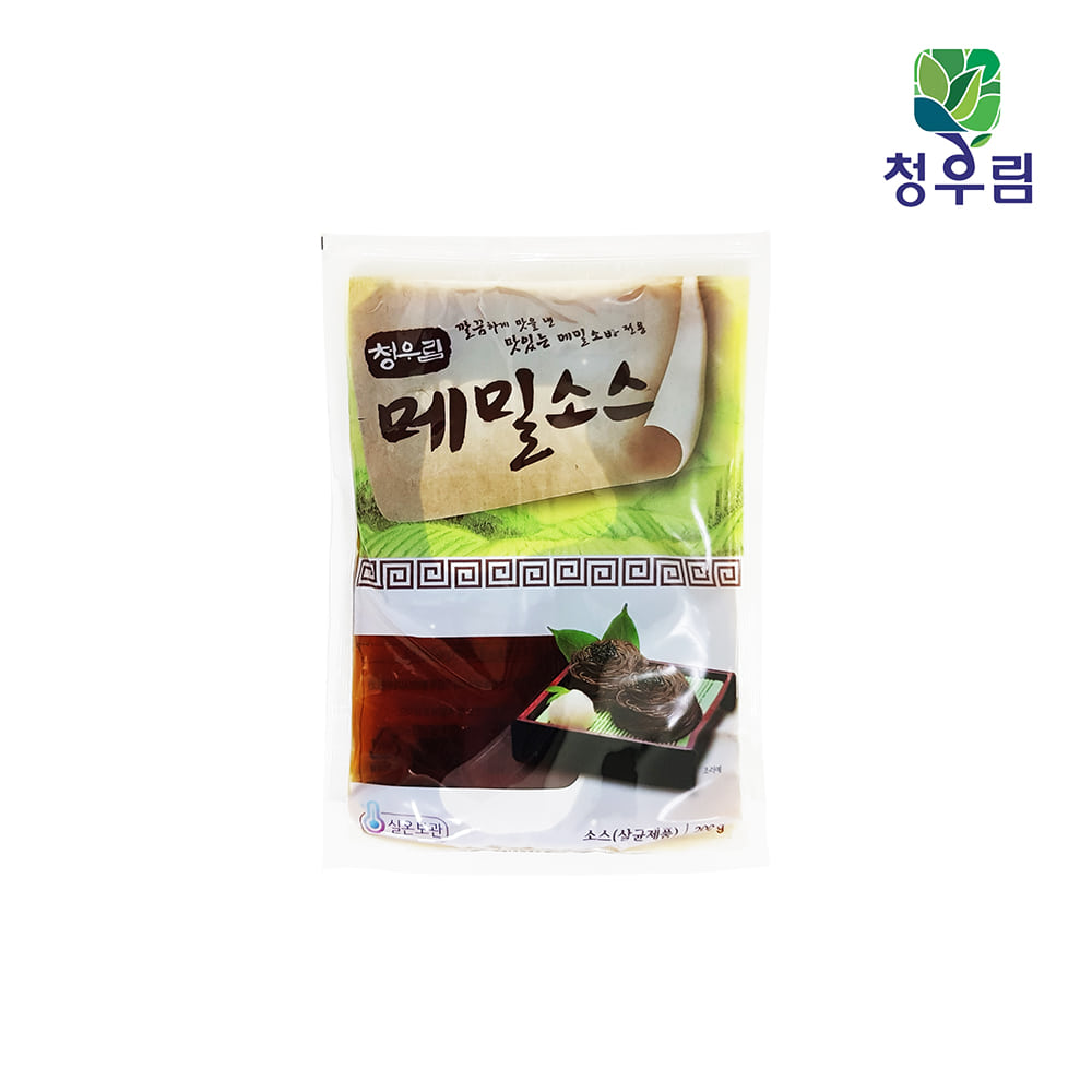 [청우림] 메밀소스 200g / 냉모밀 소바 육수 쯔유