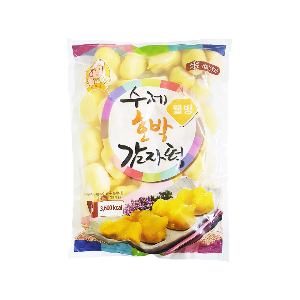 [미미선식품] 바우네 웰빙 수제 호박감자떡 2kg / 호박떡