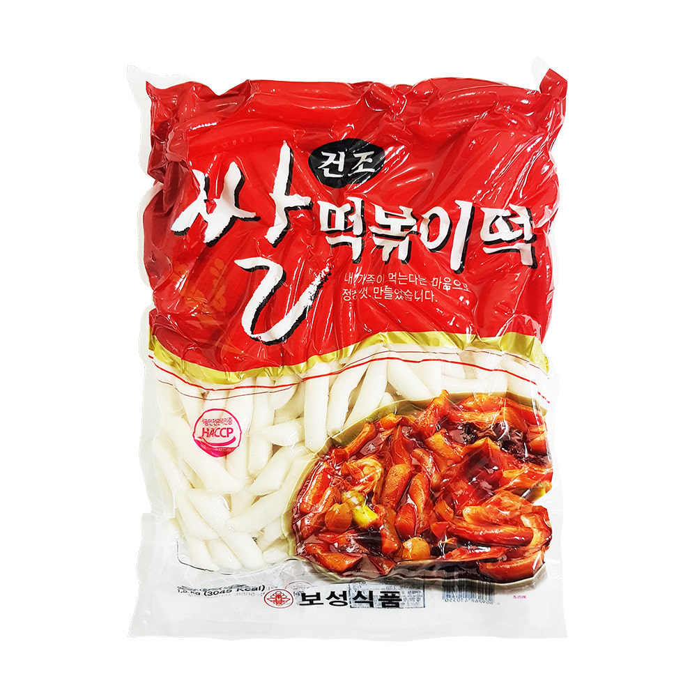[당일생산] 보성 진공 쌀떡볶이떡(소) 1.5kg / 쌀떡 신당동