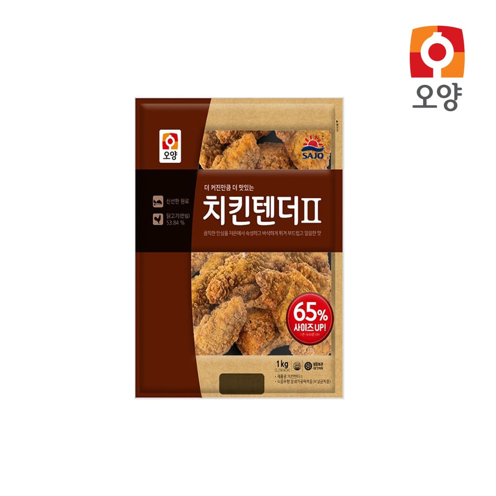 [사조오양] 오양 치킨텐더 1kg / 텐더스틱